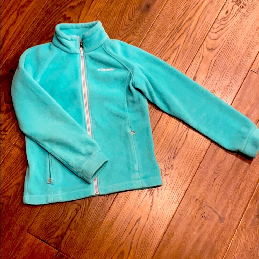 Columbia Kids Zip up Fleece Sweatshirt Jacket